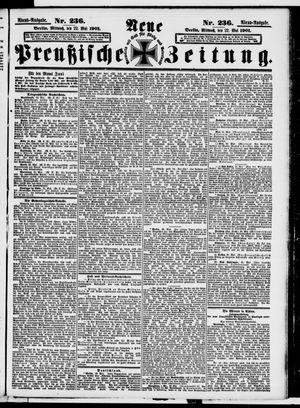 Neue preußische Zeitung vom 22.05.1901