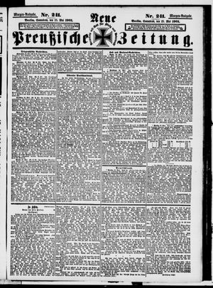 Neue preußische Zeitung vom 25.05.1901