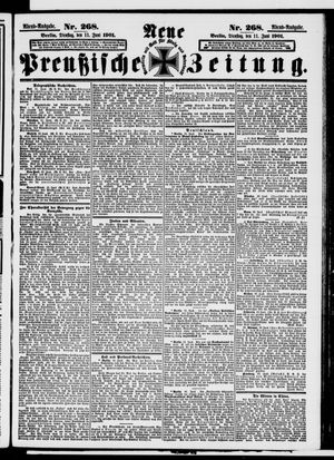 Neue preußische Zeitung vom 11.06.1901