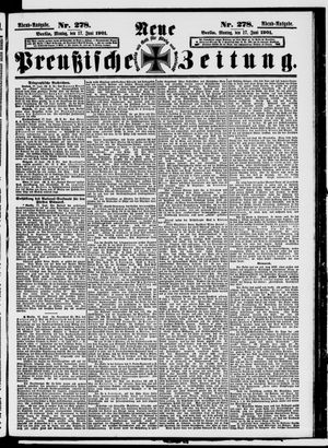 Neue preußische Zeitung vom 17.06.1901