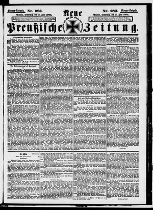 Neue preußische Zeitung vom 20.06.1901