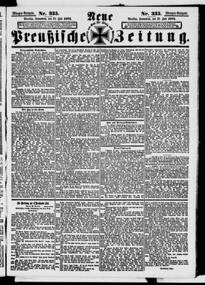 Neue preußische Zeitung vom 20.07.1901