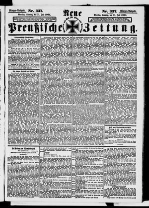 Neue preußische Zeitung vom 21.07.1901