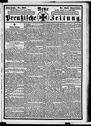 Neue preußische Zeitung vom 07.08.1901