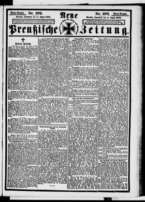 Neue preußische Zeitung vom 10.08.1901