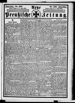 Neue preußische Zeitung vom 11.08.1901