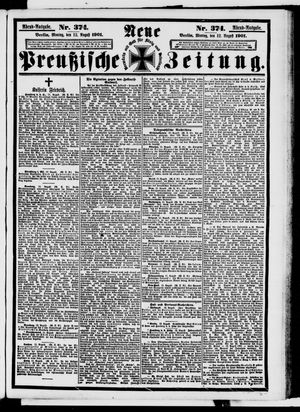 Neue preußische Zeitung on Aug 12, 1901