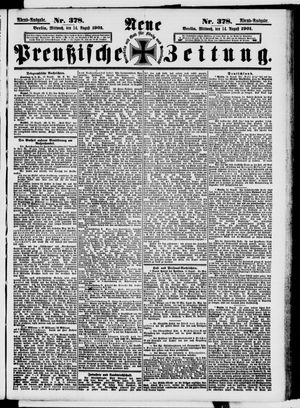 Neue preußische Zeitung on Aug 14, 1901