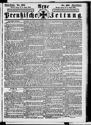 Neue preußische Zeitung vom 16.08.1901