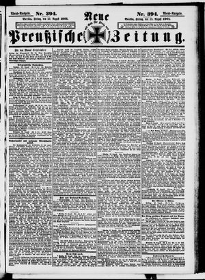 Neue preußische Zeitung vom 23.08.1901