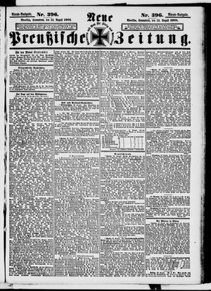 Neue preußische Zeitung vom 24.08.1901