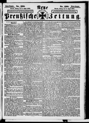 Neue preußische Zeitung vom 26.08.1901