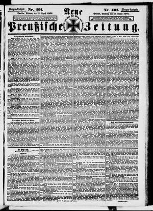 Neue preußische Zeitung vom 28.08.1901