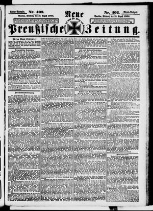 Neue preußische Zeitung vom 28.08.1901