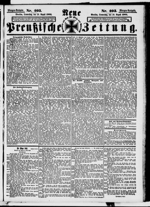 Neue preußische Zeitung vom 29.08.1901