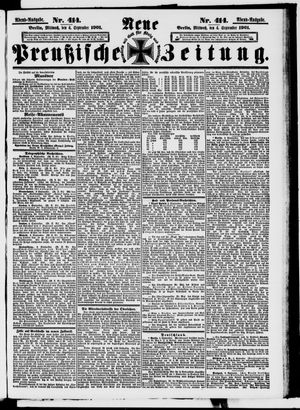 Neue preußische Zeitung vom 04.09.1901