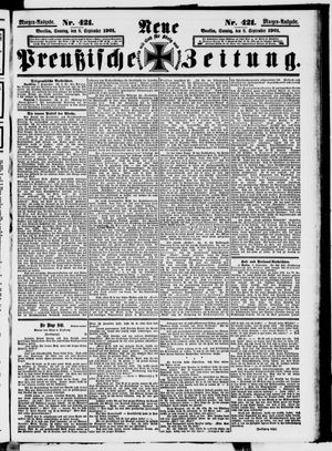 Neue preußische Zeitung vom 08.09.1901