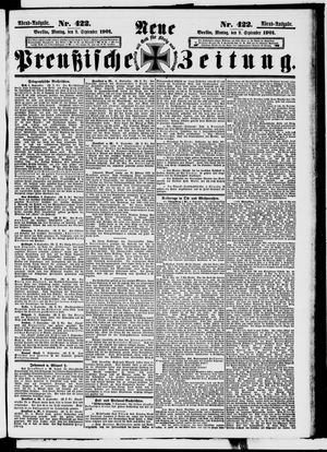 Neue preußische Zeitung vom 09.09.1901
