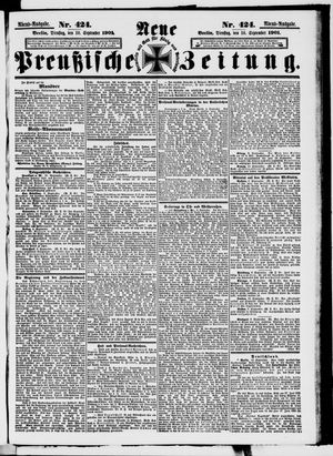 Neue preußische Zeitung vom 10.09.1901