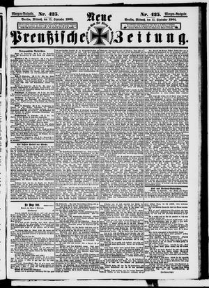Neue preußische Zeitung vom 11.09.1901