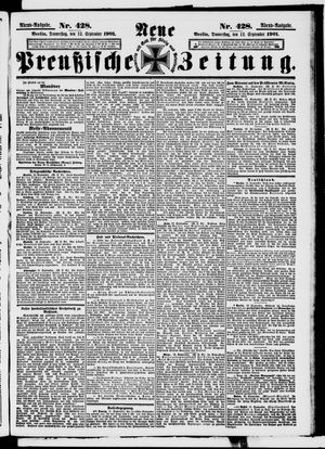Neue preußische Zeitung vom 12.09.1901