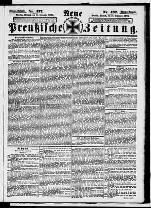 Neue preußische Zeitung vom 18.09.1901