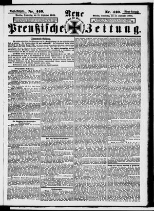 Neue preußische Zeitung vom 19.09.1901