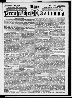 Neue preußische Zeitung vom 24.09.1901