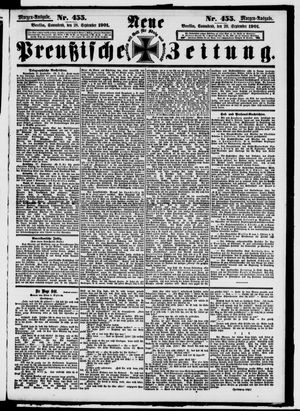 Neue preußische Zeitung vom 28.09.1901