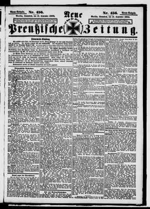 Neue preußische Zeitung vom 28.09.1901