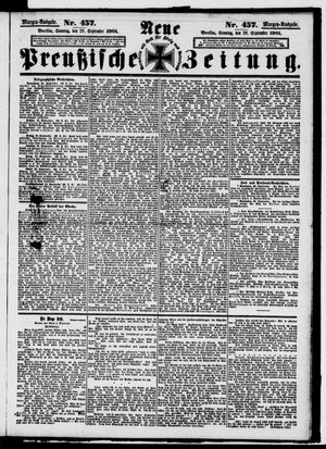 Neue preußische Zeitung vom 29.09.1901