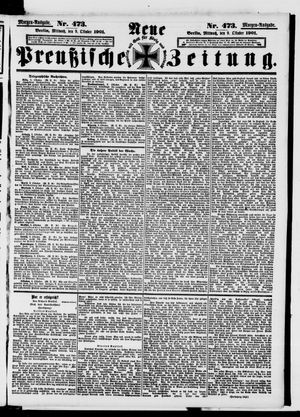 Neue preußische Zeitung vom 09.10.1901