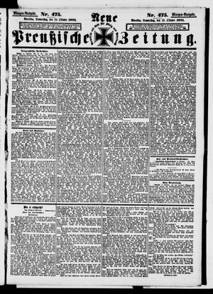 Neue preußische Zeitung vom 10.10.1901