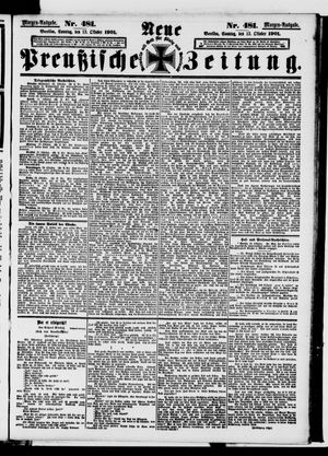 Neue preußische Zeitung vom 13.10.1901