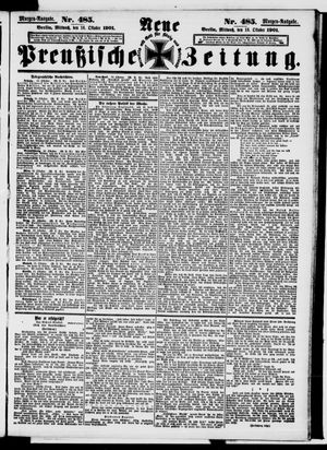 Neue preußische Zeitung vom 16.10.1901
