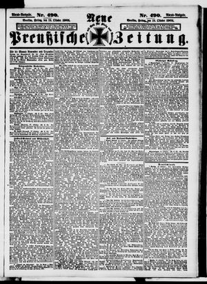 Neue preußische Zeitung vom 18.10.1901