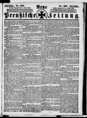 Neue preußische Zeitung vom 19.10.1901
