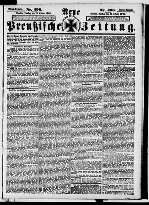 Neue preußische Zeitung vom 22.10.1901