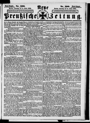 Neue preußische Zeitung vom 24.10.1901