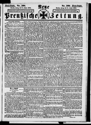 Neue preußische Zeitung vom 25.10.1901
