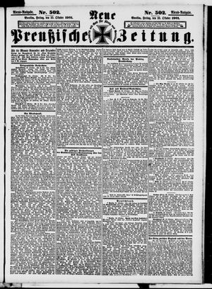 Neue preußische Zeitung vom 25.10.1901