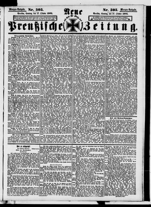 Neue preußische Zeitung vom 27.10.1901