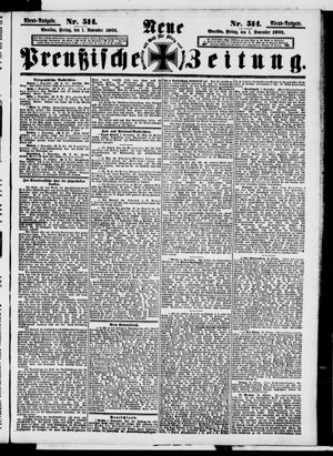 Neue preußische Zeitung vom 01.11.1901