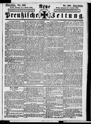 Neue preußische Zeitung vom 02.11.1901