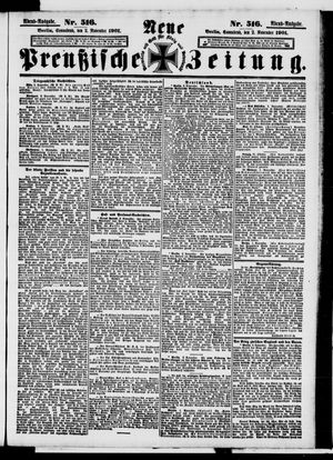 Neue preußische Zeitung vom 02.11.1901
