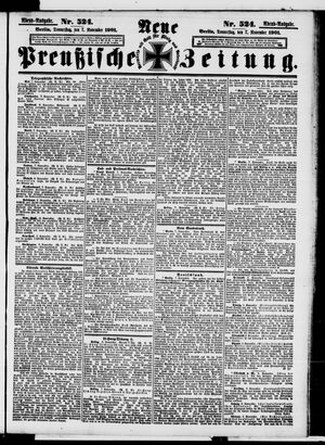 Neue preußische Zeitung vom 07.11.1901