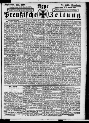 Neue preußische Zeitung vom 10.11.1901