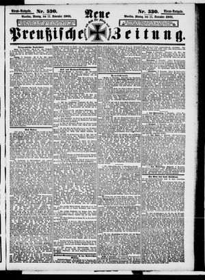 Neue preußische Zeitung vom 11.11.1901