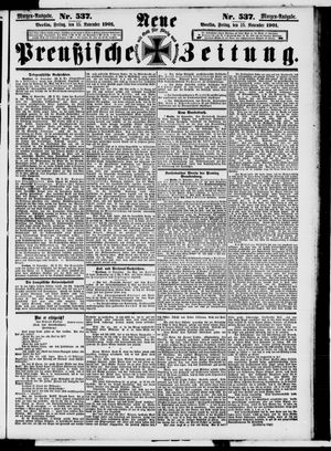 Neue preußische Zeitung vom 15.11.1901