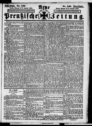Neue preußische Zeitung vom 20.11.1901